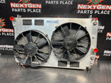 97-04 C5 DEWITTS HIGH PERFOMACE ALUMINUM RADIATOR AND FANS #1301