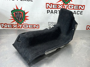 97-04 C5 CORVETTE LH DRIVER SIDE REAR CARPET TRIM LINER BLACK OEM 10435606 #433