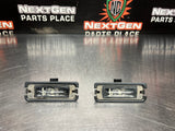 2015 MUSTANG GT REAR LED LICENSE PLATE LIGHT LAMP SET FR3B-13543-AD OEM #848
