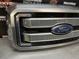 11-16 FORD F250/350/450 SUPER DUTY PLATINUM FRONT GRILLE LOADED OEM #3938