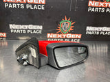 2014 FORD MUSTANG GT RH PASSENGER SIDE VIEW MIRROR RED OEM #1225