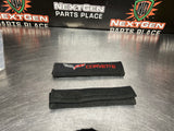 05-13 C6 CORVETTE AFTERMARKET SEAT BELT PAD COVERS #1038