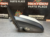 2013 FORD MUSTANG GT LH DRIVER SIDE VIEW MIRROR WHITE OEM #1588