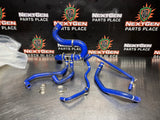 15-23 FORD MUSTANG GT MISHIMOTO LOWER RADIATOR HOSE KIT SILICONE BLUE  #1203