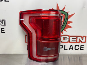 2016 FORD F150 LEFT REAR TAIL LIGHT LED WITH BLIND SPOT FL34-13B505-C #691