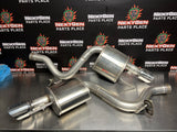 15-17 MUSTANG GT CORSA SPORT TOURING 3.0” AXLE BACK 4.5” POLISHED SINGLE TIPS #841
