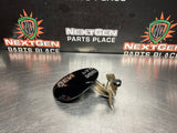2013 FORD MUSTANG GT FUEL DOOR GAS LID TANK COVER BLACK OEM #1009