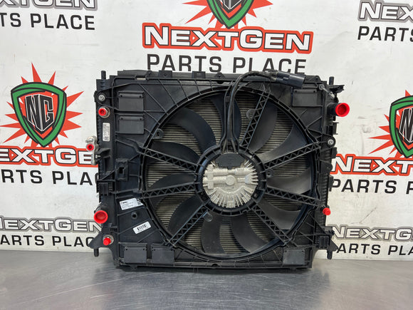 2017 CAMARO SS RADIATOR/CONDENSER AND COOLING FAN OEM #668