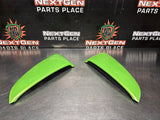 2014 FORD MUSTANG GT RH/LH SIDE SCOOPS GOTTA HAVE IT GREEN OEM #1291