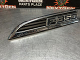 2012 FORD F350 DIESEL LH RH DRIVER PASSENGER SIDE FENDER EMBLEMS OEM #3920