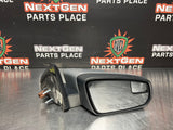 2011 FORD MUSTANG GT RH PASSENGER SIDE VIEW MIRROR SILVER OEM #856