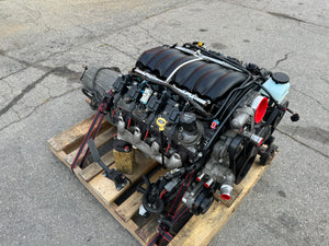 2009 PONTIAC G8 6.0L L76 ENGINE WITH 6L80E TRANSMISSION COMBO #555