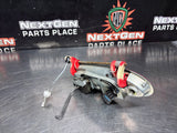 04 PONTIAC GTO DRIVER SIDE LH EXTERIOR DOOR HANDLE TORRID RED OEM #1438