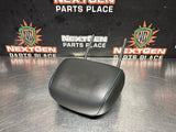 10-14 FORD MUSTANG GT FRONT RH/LH HEADREST LEATHER W BLUE STITCH OEM #996