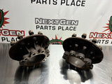 2009 FORD F550 SUPERDUTY FRONT BRAKE HUB ROTOR SPACER ADAPTERS 10 LUG OEM #592