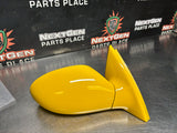 2005 PONTIAC GTO RH PASSENGER SIDE MIRROR YELLOW OEM #1269