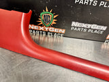 97-04 C5 CORVETTE RH FIRETHORN RED SIDE DOOR SILL KICK PANEL TRIM 10247092 #1150