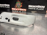 05-13 C6 CORVETTE RH PASSENGER SEAT BEZEL W/ LUMBAR AND 6 WAY SWITCH GREY #1110
