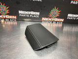 2010 CAMARO LEATHER CENTER CONSOLE LID W WHITE STITCH OEM #999