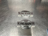 2011 FORD F250 KING RANCH FENDER EMBLEMS OEM #883
