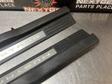 2013 FORD MUSTANG GT LH AND RH ILLUMINATED DOOR SILL TRIM SET OEM #1271