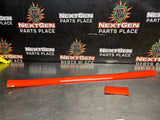 2010 CAMARO SS DRIVER / PASSENGER SIDE DASH TRIM ORANGE 92240108 92245218 #1547