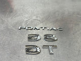 08-09 PONTIAC G8 GT TRUNK EMBLEMS OEM #392