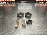 04-06 PONTIAC GTO RADIATOR RUBBER HOLD DOWN DONUTS WITH BRACKETS OEM #3872