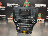 2016 FORD MUSTANG GT RADIO FACE PLATE CONTROL PANEL OEM FR3T-18E243-EC #815