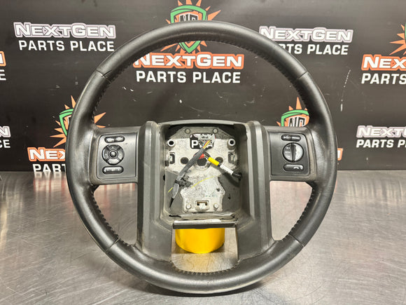 2014 FORD F250 F350 F450 STEERING WHEEL OEM #872