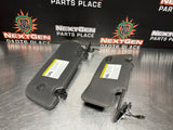 2012 FORD MUSTANG GT SUN VISORS OEM #822