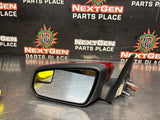 2011 FORD MUSTANG GT LH DRIVER SIDE VIEW MIRROR BURGUNDY OEM #1231