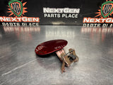 10-14 FORD MUSTANG GT FUEL DOOR GAS LID TANK COVER RED OEM #1290