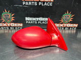 2006 PONTIAC GTO RH PASSENGER SIDE MIRROR TORRID RED OEM #1522