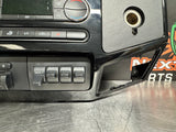 2009 FORD F250 HARLEY RADIO BEZEL CLIMATE CONTROL GLOSS BLK TRIM #830