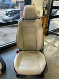 2015 FORD MUSTANG GT LEATHER SEATS  FRONT AND REAR SET  (BEIGE AND BLACK) OEM #401