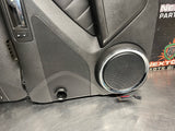 2013 FORD MUSTANG GT BLCK INTERIOR DOOR PANELS OEM #1653