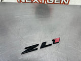 2014 CAMARO ZL1 AFTERMARKET METAL HOOD EMBLEM/ REAR BUMPER EMBLEM #697