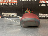 2024 FORD MUSTANG GT FRONT RH/LH HEADREST LEATHER W RED STITCH OEM #1226