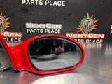2004 PONTIAC GTO RH PASSENGER SIDE MIRROR TORRID RED OEM #1027