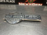 04-07 FORD F250 HARLEY DAVIDSON TAILGATE EMBLEM BADGE OEM #945
