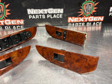 2011 CHEVY SILVERADO 2500HD CREW CAB WOOD POWER WINDOW SWITCHES OEM #1304