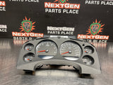 2008 GMC SIERRA 1500 GAS INSTRUMENT CLUSTER W BEZEL 25861677 OEM #917
