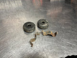 04-06 PONTIAC GTO RADIATOR RUBBER HOLD DOWN DONUT WITH BRACKETS OEM #1043
