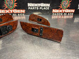 2012 CHEVY SILVERADO 2500 CREW CAB WOOD FRONT AND REAR WINDOW SWITCHES OEM #1379