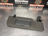 2013 FORD MUSTANG GT RH PASSENGER SUN VISOR OEM #1160