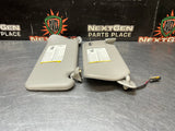 2005 CADILLAC CTS-V SUN VISORS TAN OEM #1587