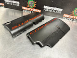 99-04 C5 CORVETTE 5.7L LS1 SINGLE FEED ENGINE COVERS 12561502 12561503 #963