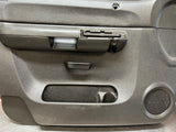 2007 CHEVY SILVERADO 2500HD LH DRIVER INTERIOR DOOR PANEL OEM #1130