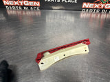 05 - 13 C6 CORVETTE DASH TRIM NEAR GLOVE BOX RED OEM #1080